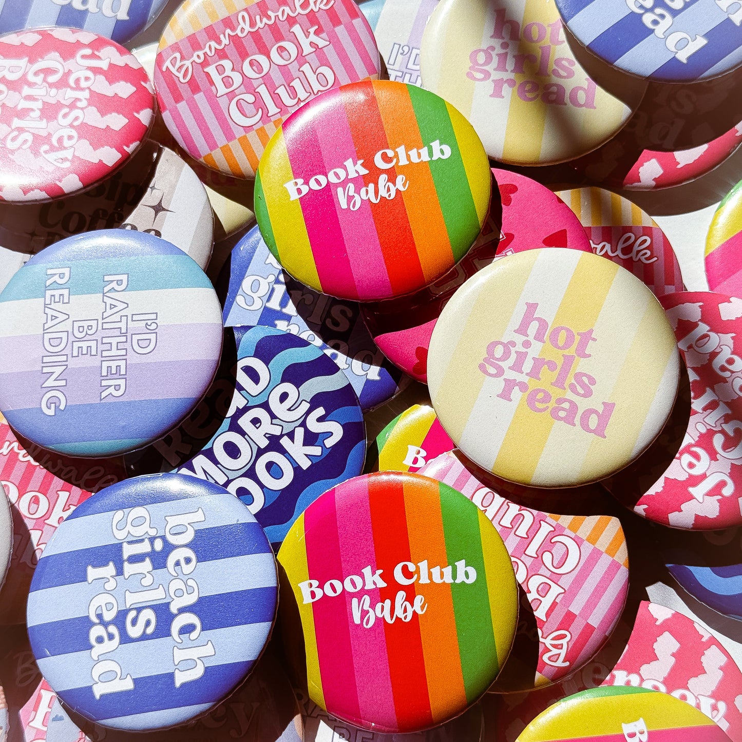 Bookish Buttons