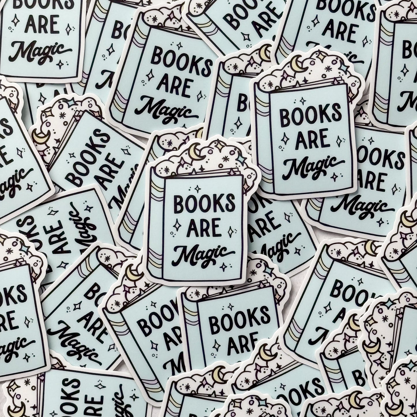 Books Are Magic Sticker
