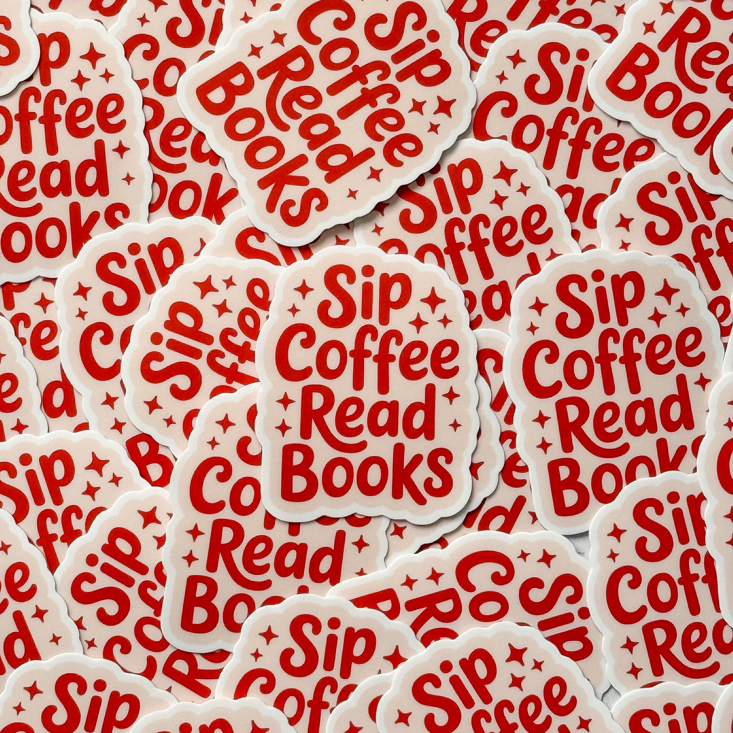 Coffee & Books Sticker